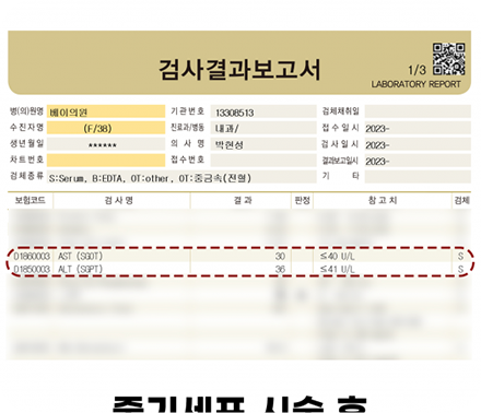 간수치변화